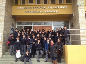 •Actividades cívicas y culturales desarrollaron los estudiantes en su vista a Valdivia.