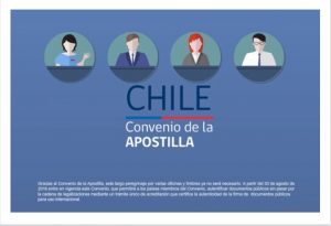  •Chile presenta nueva forma para legalizar documentos públicos y ser presentados en el extranjero 