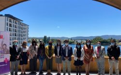 Subsecretario educación, seremi de educación, directores apoderados y estudiantes de la región de Los Ríos